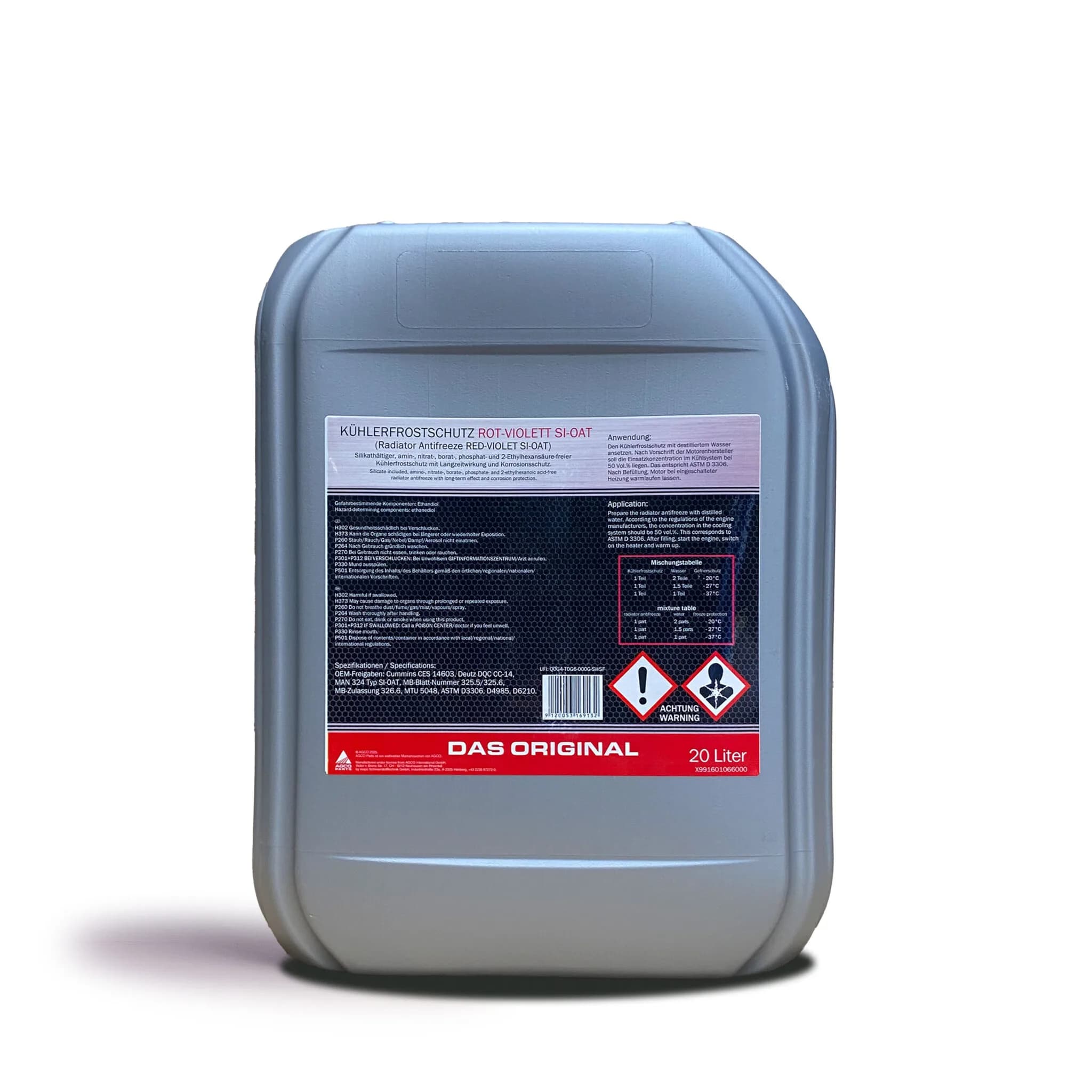 AGCO Kuhlerschutzmittel ROT-VIOLETT Bild 2