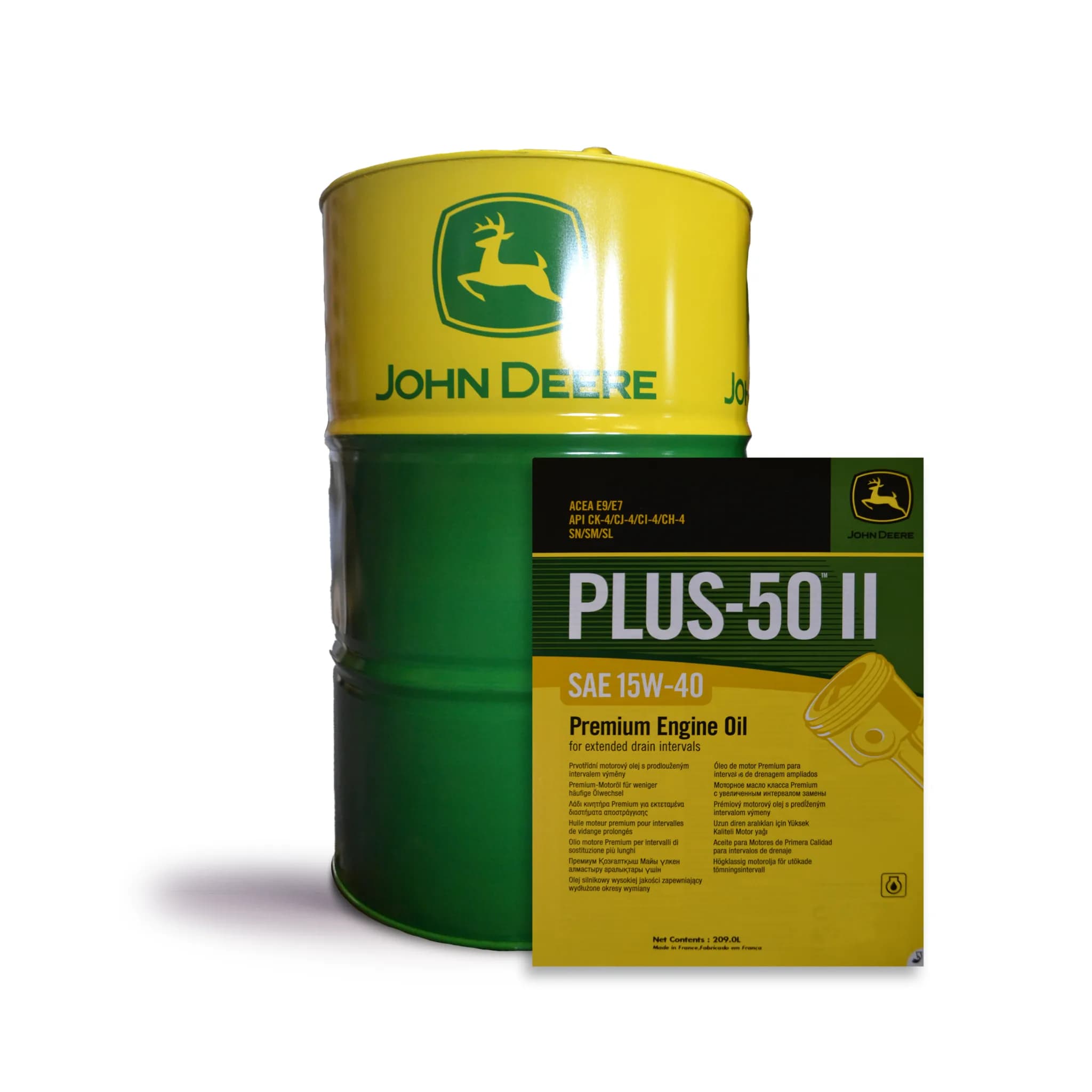 John Deere Motoröl Plus-50 II 15W-40 Bild 1